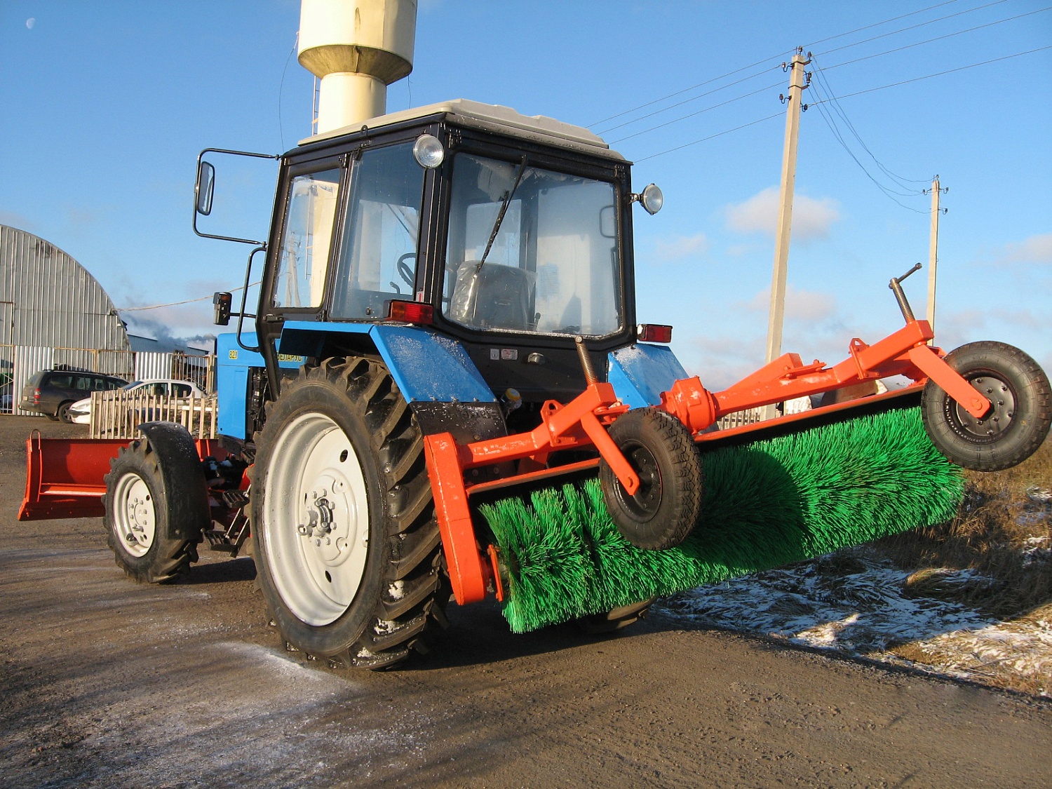 Щетка дорожная НО-86 (заказ 1 ЩД-1) 