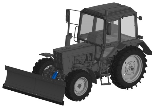 Передний отвал для снега НО-79-1У